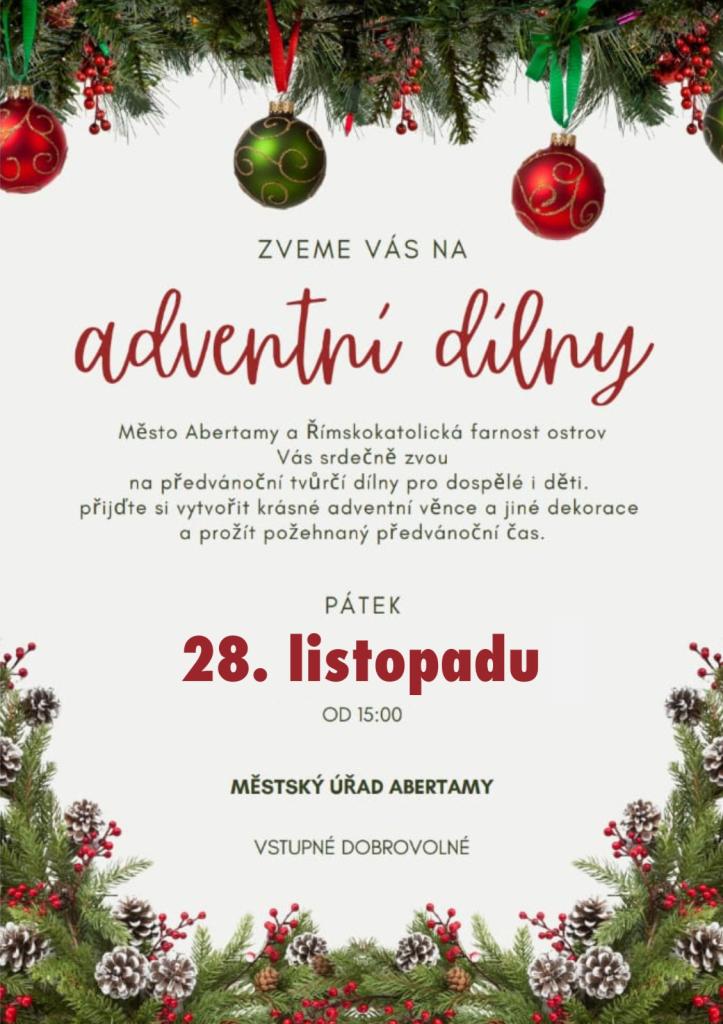 Adventní dílny 